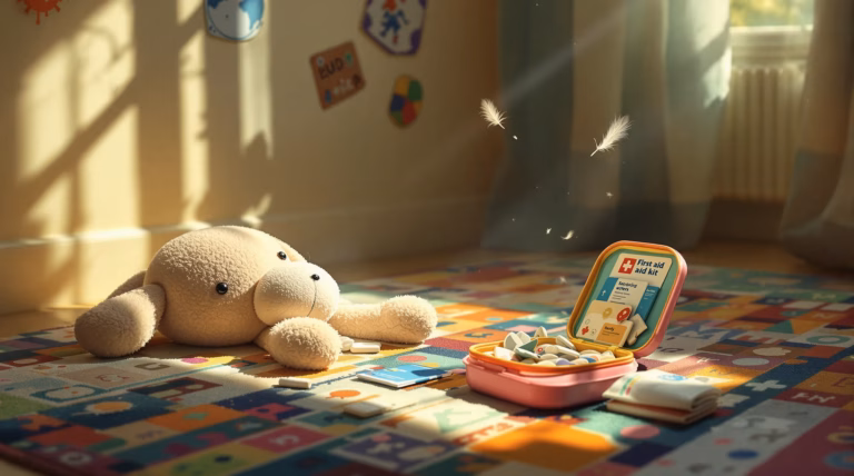 Dziecko uderzyło się w tył głowy – co robić i kiedy się martwić?